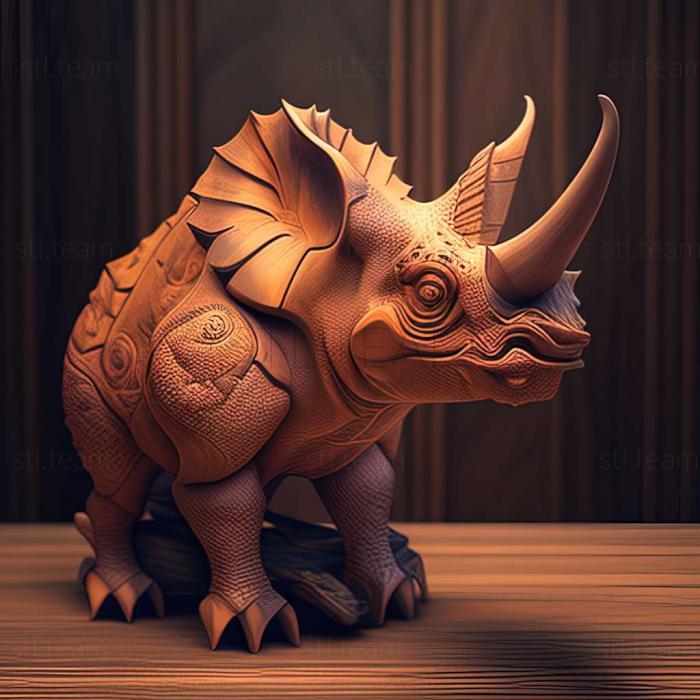 3D model Mojoceratops (STL)
